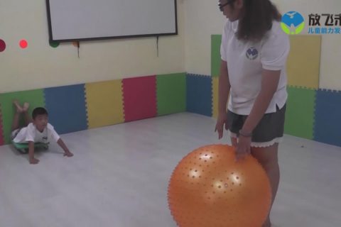 滑板俯卧推球