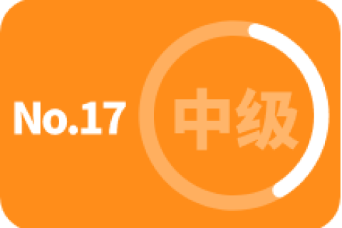 中级 第十七次训练