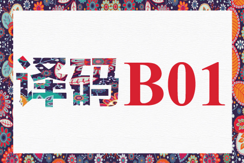 译码 B01