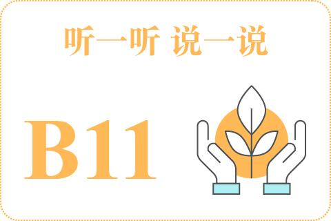 听一听 说一说B11