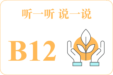 听一听 说一说B12