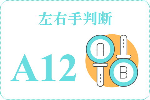 左右手判断 A12
