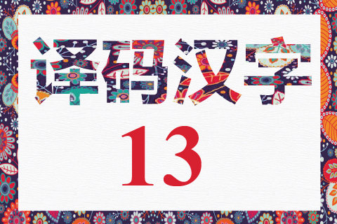 译码汉字 13