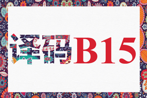 译码 B15