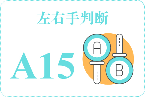 左右手判断 A15
