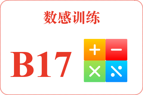 数感训练 B17