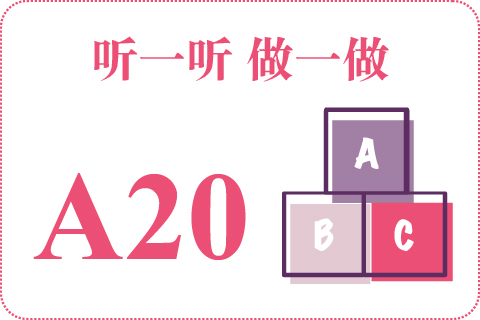听一听 做一做A20