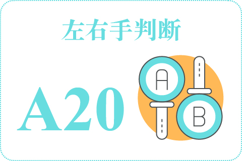 左右手判断 A20