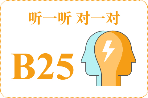 听一听 对一对B25