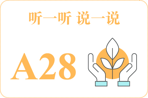 听一听 说一说A28