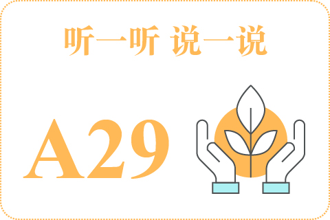听一听 说一说A29