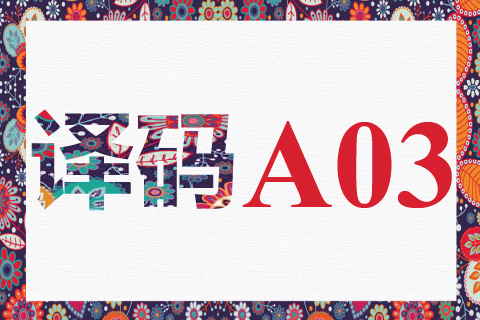 译码 A03