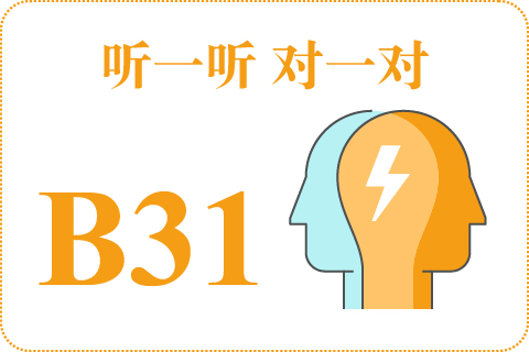 听一听 对一对B31