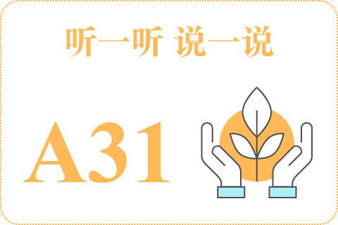 听一听 说一说A31