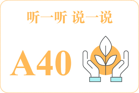 听一听 说一说A40