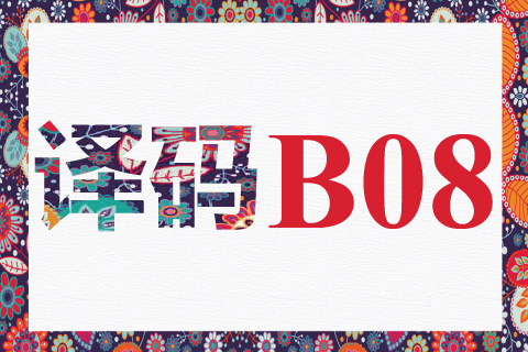 译码 B08