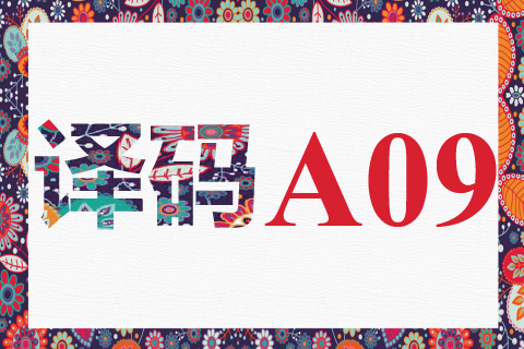 译码 A09